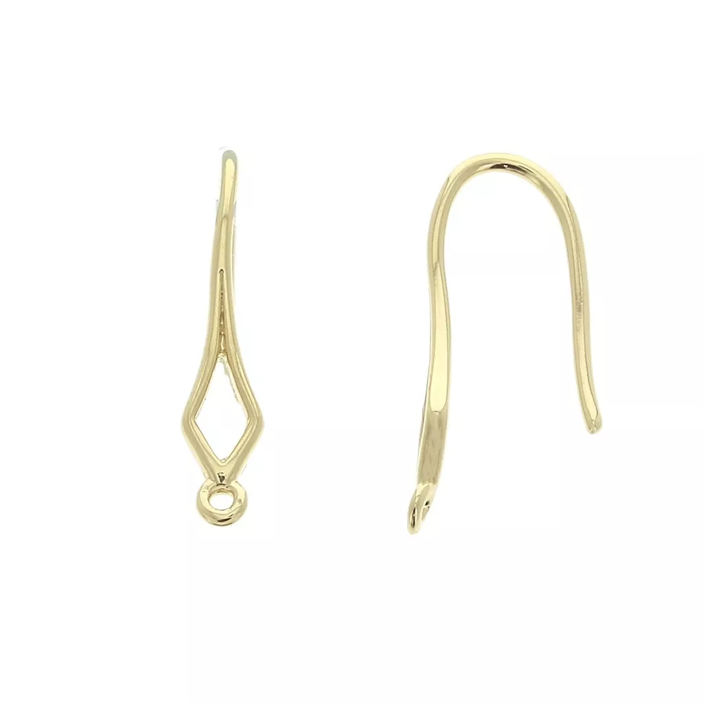 Lot De 2 Paires De Boucles D'oreilles – Plaqué Or Poinçonné – Clous – Neuves