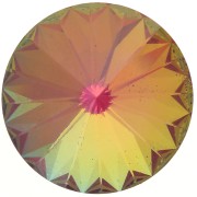 Cabochon PureCrystal 1122 Rivoli 14 mm Crystal AB Ultra Purple x1|raw }}