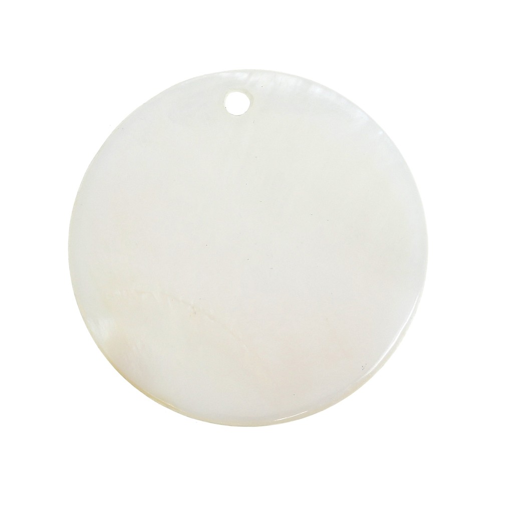 Pendentif Citrine, Nacre et Argent