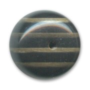 Ronde aplatie natural effect 16 mm Dark Koron x1|raw }}