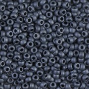 Rocaille Miyuki 8/0 2001 - Mat Gunmetal x8g