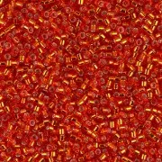 Miyuki Delica 11/0 DB0043 - Silver Lined Flame Red x100g