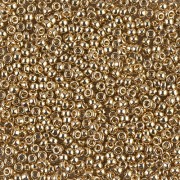 Rocaille Miyuki 11/0 193 - 24kt Gold Light Plated x50g
