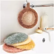 Creative Bubble - Fil à crocheter pour éponge tawashi - Argile x50g