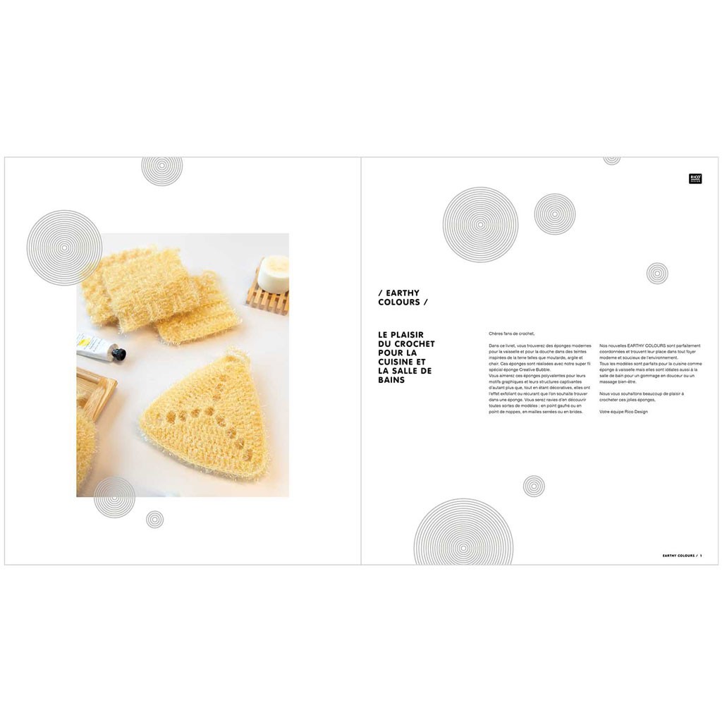 Creative Bubble Earthy Colours Le Plaisir Du Crochet Cuisine Et Salle De Bain Perles Co