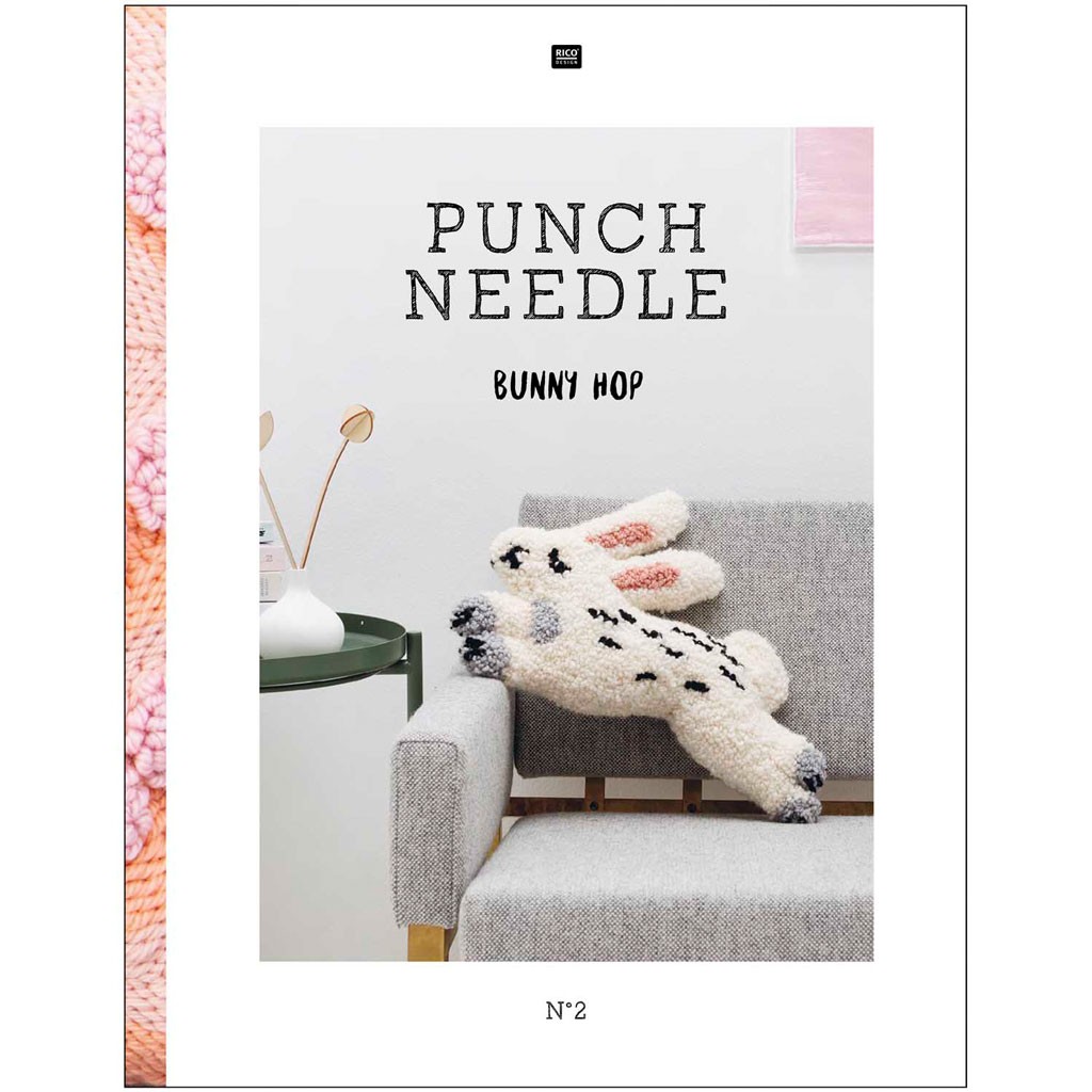 Punch Needle Bunny Hop Rico Design x1 Perles & Co