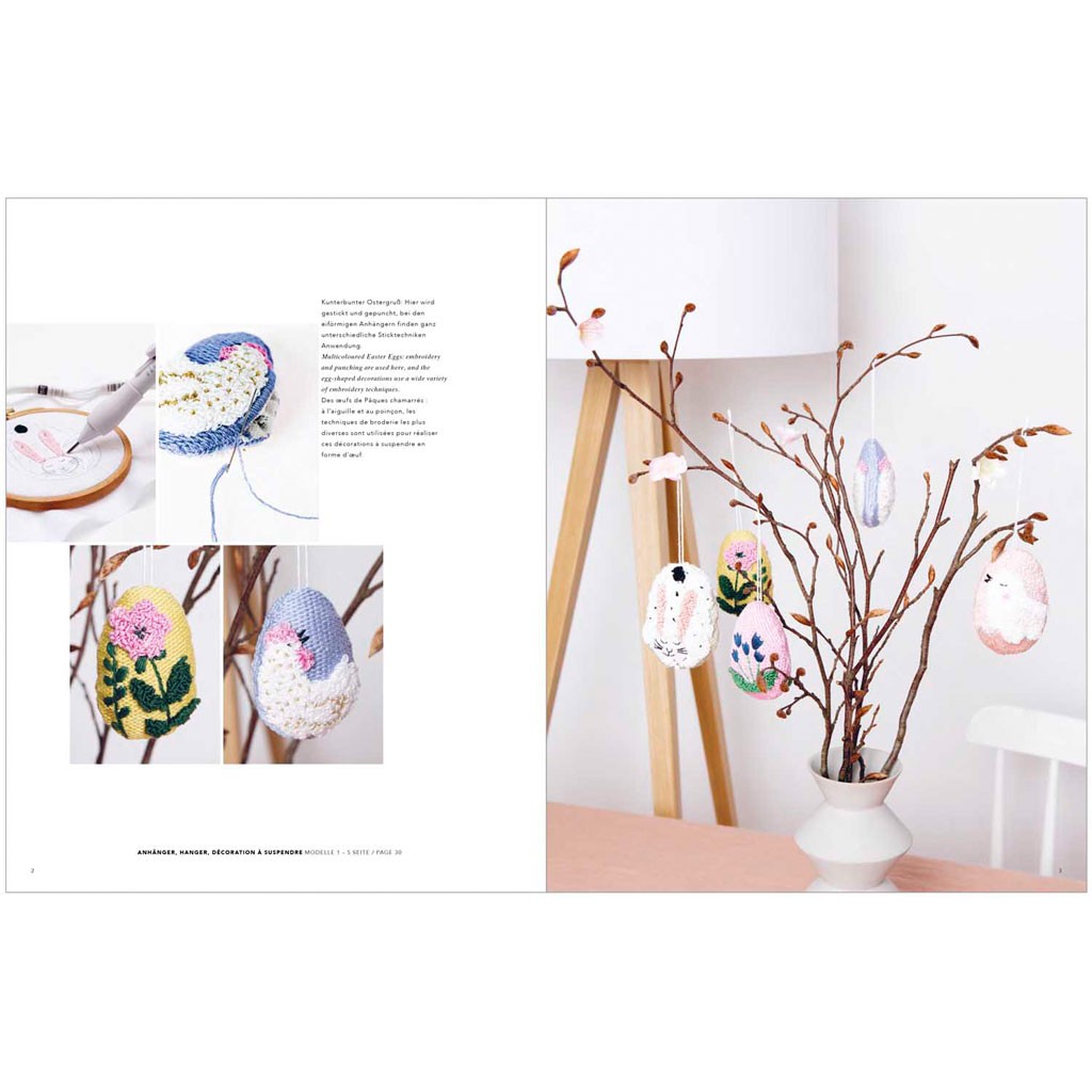 Punch Needle Bunny Hop Rico Design x1 Perles & Co