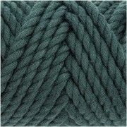 Bobine de corde en coton pour macramé 4mm -Creative Cotton Cord Vert Pétrole x 25m