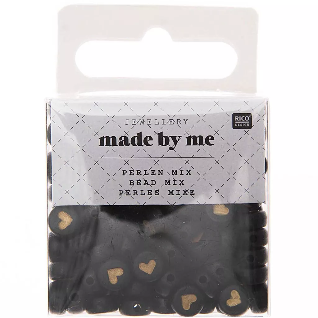 Sautoir crocheté avec grosse perles en cristal et céramique Colliers