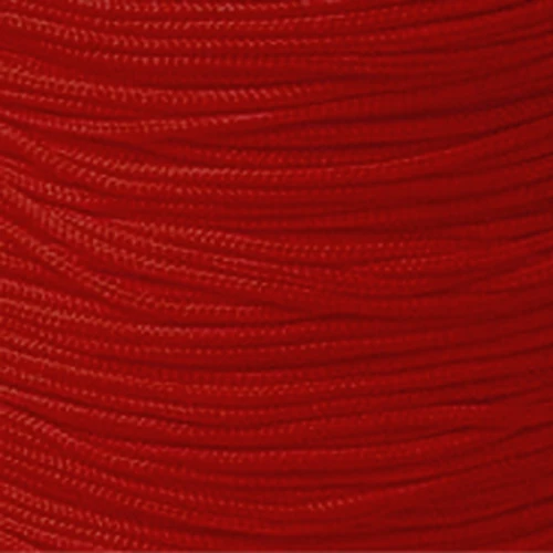 Fil de jade / Fil nylon tressé 0.8 mm Rouge x2.90 m