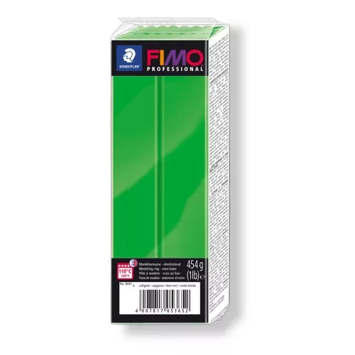 Pâte Fimo Professional 454gr Vert (n°005)