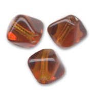 Pyramides Smoked Topaz 6 mm x25