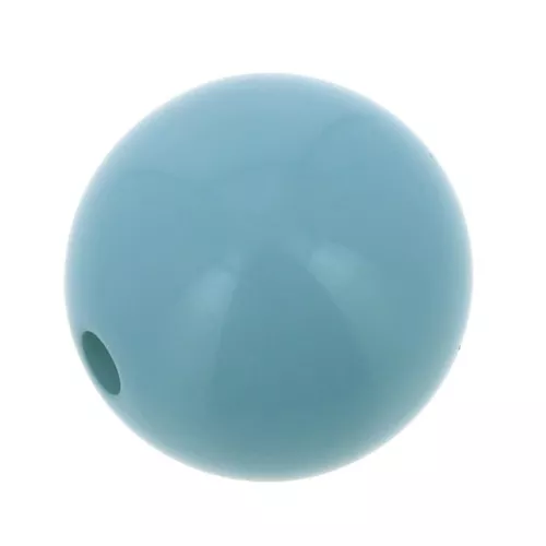 Perle ronde Polaris Dépolie 20 mm Sapphire x1