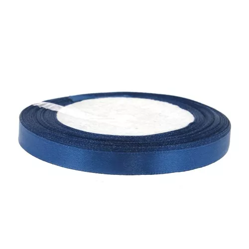 Ruban Satin 10 mm - Bleu Nuit x 20 m