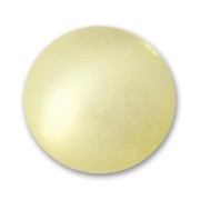 Perle ronde Polaris Dépolie 14 mm Jonquil x1