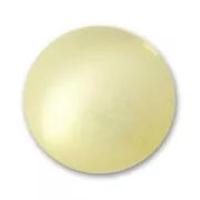 Perle ronde Polaris Dépolie 14 mm Jonquil x1