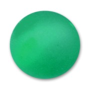 Perle ronde Polaris Dépolie 14 mm Emerald x1