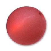 Perle ronde Polaris Dépolie 12 mm Light Siam x1|raw }}