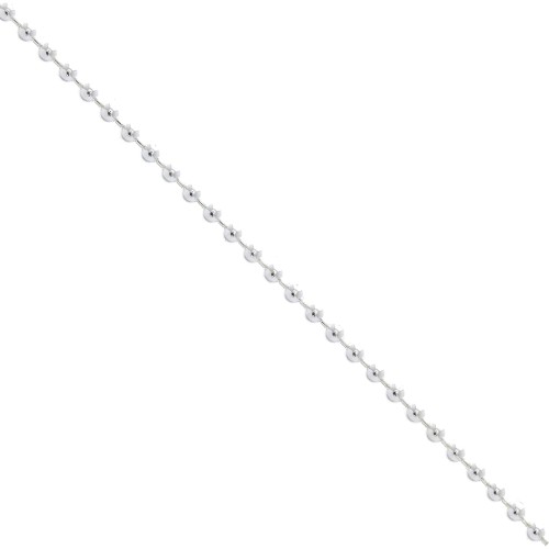 Chaîne maille boule 1.9 mm en Argent 925 x50 cm