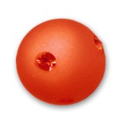 Perle ronde strass Polaris 10 mm Hyacinth x1