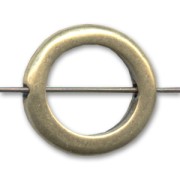Anneau percé 16 mm bronze x1|raw }}