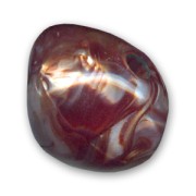 Ronde aplatie 26x19 mm Chalk Brown x1|raw }}