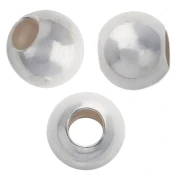 Perles rondes 5 mm - Argent 925 x20