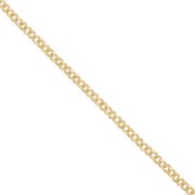 Chaîne maille Jaseron 3.5 mm doré x1m