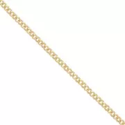 Chaîne maille Jaseron 3.5 mm doré x1m