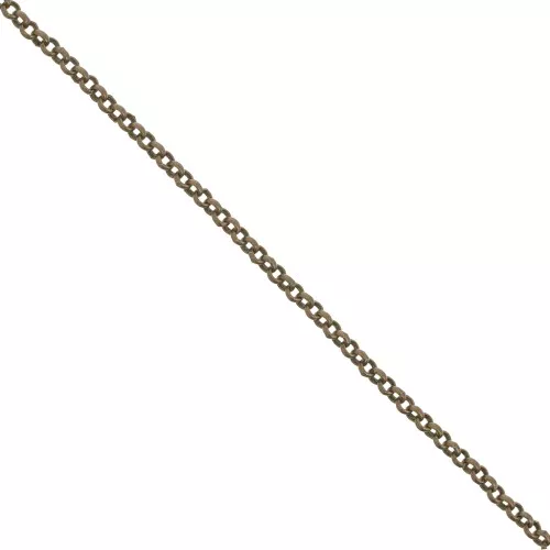 Chaîne maille Jaseron 3.5 mm bronze x1m