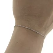 Chaîne maille Forçat 1.5 mm en Acier inoxydable 316L x1m