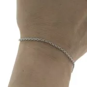 Chaîne maille Forçat 3.1 mm en Acier inoxydable 316L x1m