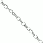 Chaîne maille Jaseron 2.7 mm en Acier inoxydable 316L x1m