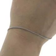 Chaîne maille Gourmette 1.8 mm en Acier inoxydable 316L x1m