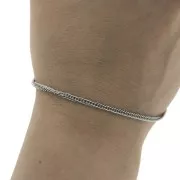 Chaîne maille Gourmette 2.65 mm en Acier inoxydable 316L x1m