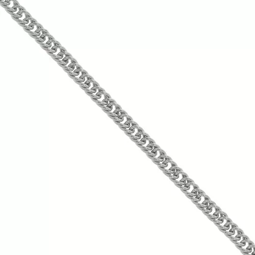 Chaîne maille Gourmette 2 mm en Acier inoxydable 316L x1m