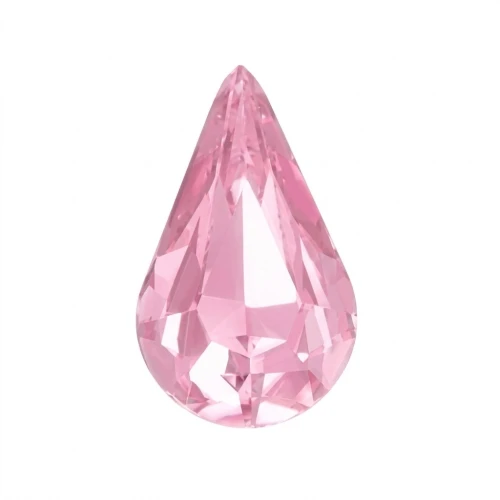 Poire PureCrystal 4300 10x6 mm Light Rose