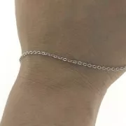 Chaîne maille Forçat miroir 2 mm en Acier inoxydable 316L x1m