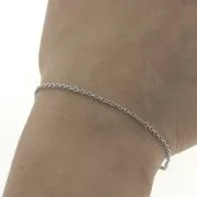 Chaîne maille Forçat 2 mm en Acier inoxydable 316L x1m