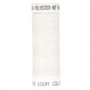 Fil à coudre polyester - Ecru x100m|raw }}