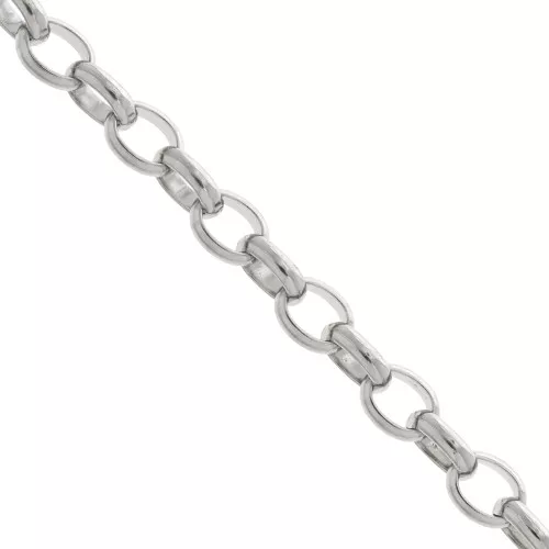 Chaîne maille Jaseron ovale 3.5 mm - Acier inoxydable 316L x1m