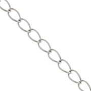 Chaîne maille Rombo 3.5 mm en Acier inoxydable 316L x1m|raw }}
