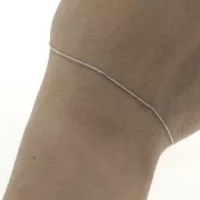 Chaîne maille Anglaise plate 0.9 mm en Acier inoxydable 316L x1m