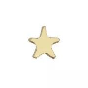 Élément étoile à coller 5.5 mm - Gold filled (or laminé) x1