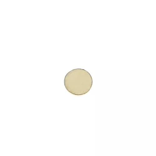 Élément rond à coller 3 mm - Gold filled (or laminé) x1