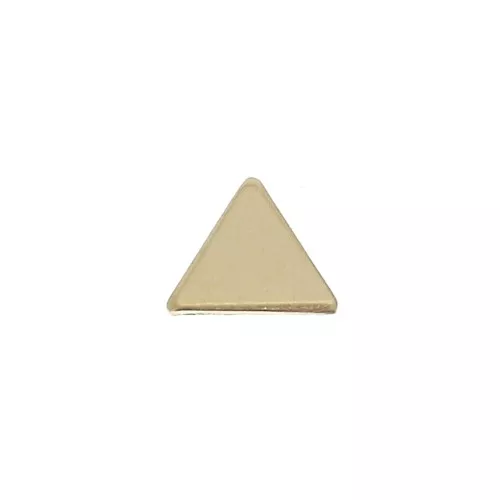 Élément triangle à coller 5x5.7 mm - Gold filled (or laminé)  x1