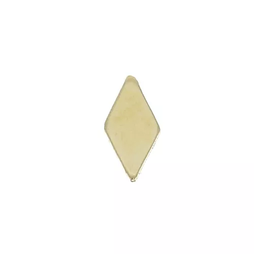 Élément losange à coller 7.5x3.7 mm - Gold filled (or laminé) x1