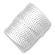 Fil C-LON Tex 400 Bead Cord 0,90 mm White x 35 m
