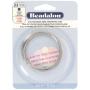 Fil carré 0.64 mm - Acier inoxydable 316L x6.5m