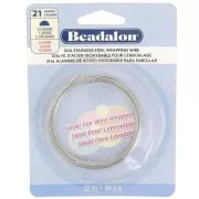 Fil demi-rond 0.72 mm - Acier inoxydable 316L x12m